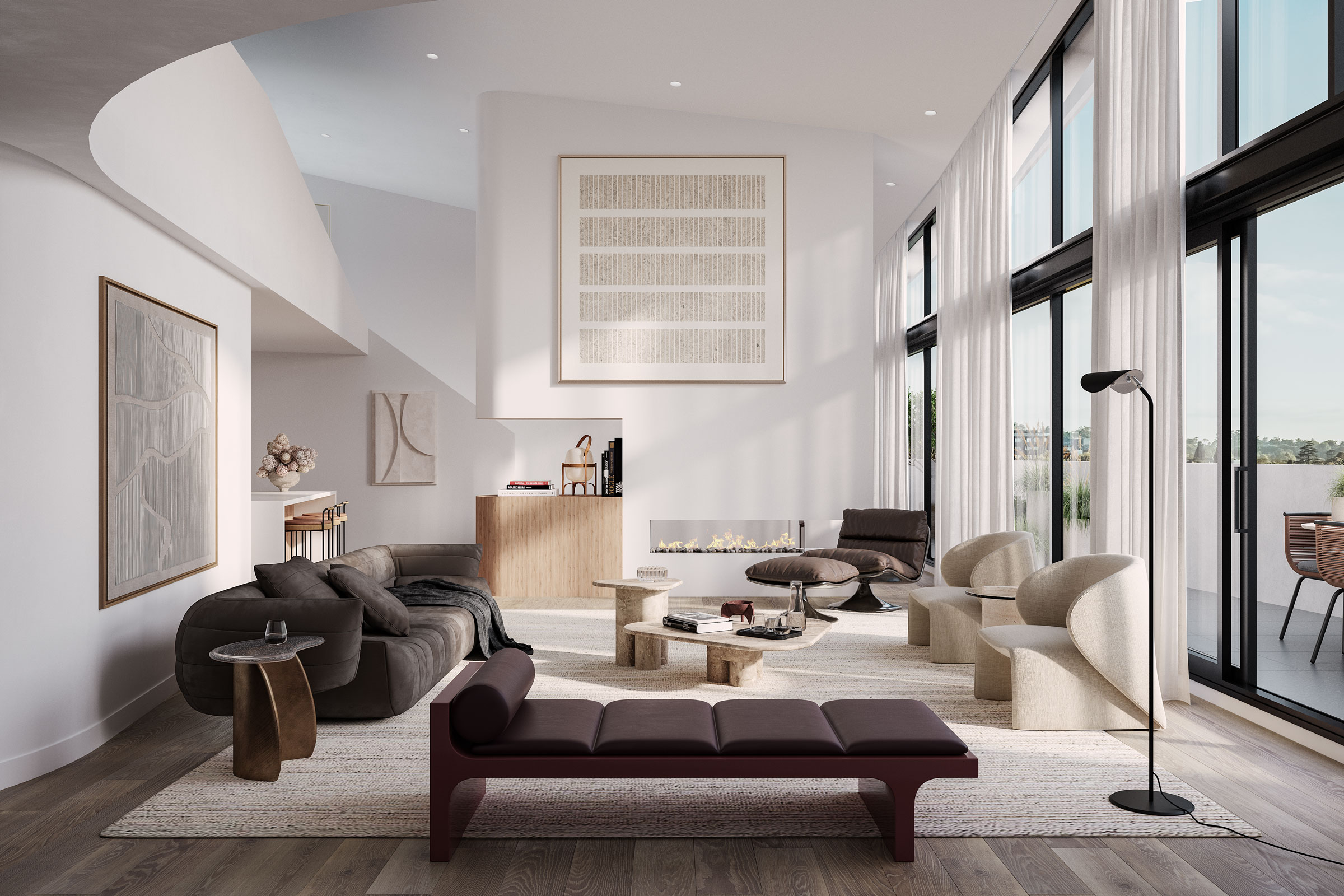 Candela Ivanhoe — Mezzanine Living